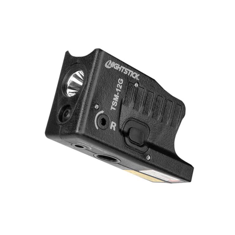 Nightstick TSM-12G Subcompact Weapon Light with Green Laser - Rechargeable - 150 Lumens - Glock G26/G27/G33/G39