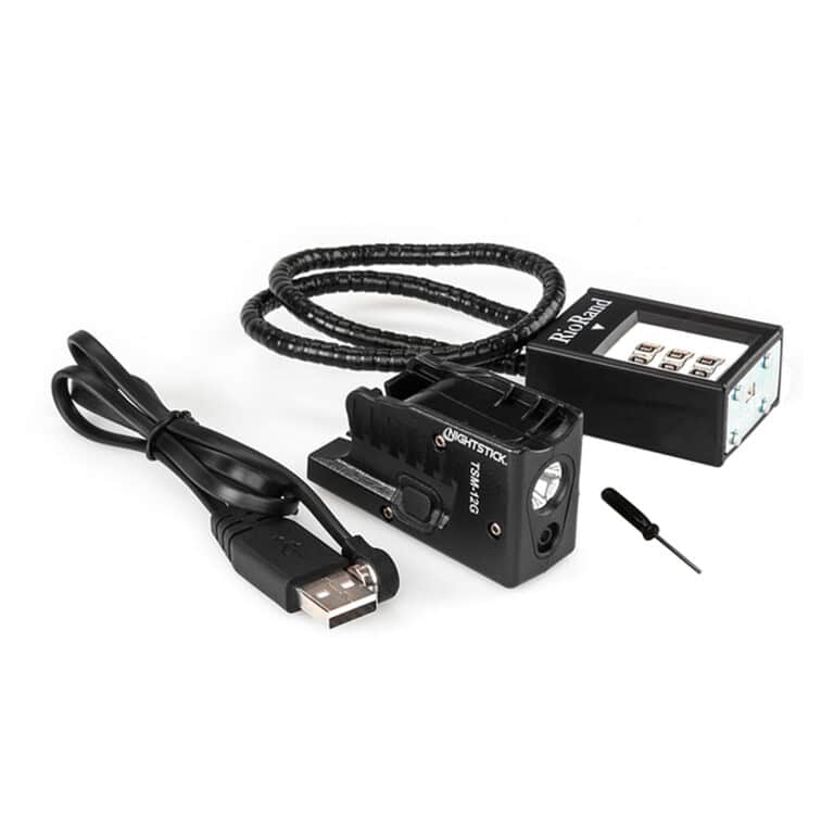 Nightstick TSM-12G Subcompact Weapon Light with Green Laser - Rechargeable - 150 Lumens - Glock G26/G27/G33/G39