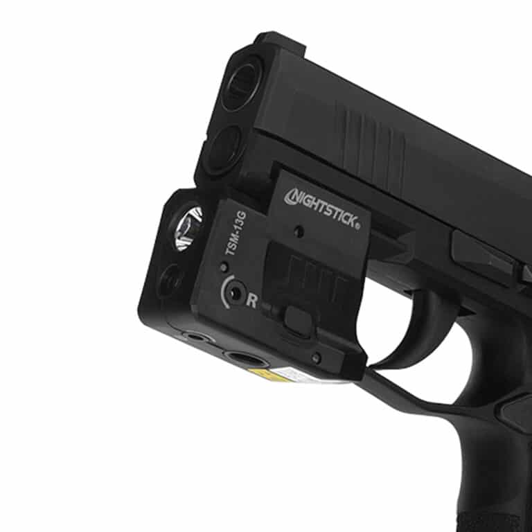 Nightstick TSM-13G Subcompact Weapon Light with Green Laser - Rechargeable - 150 Lumens - Sig Sauer P365/XL/SAS