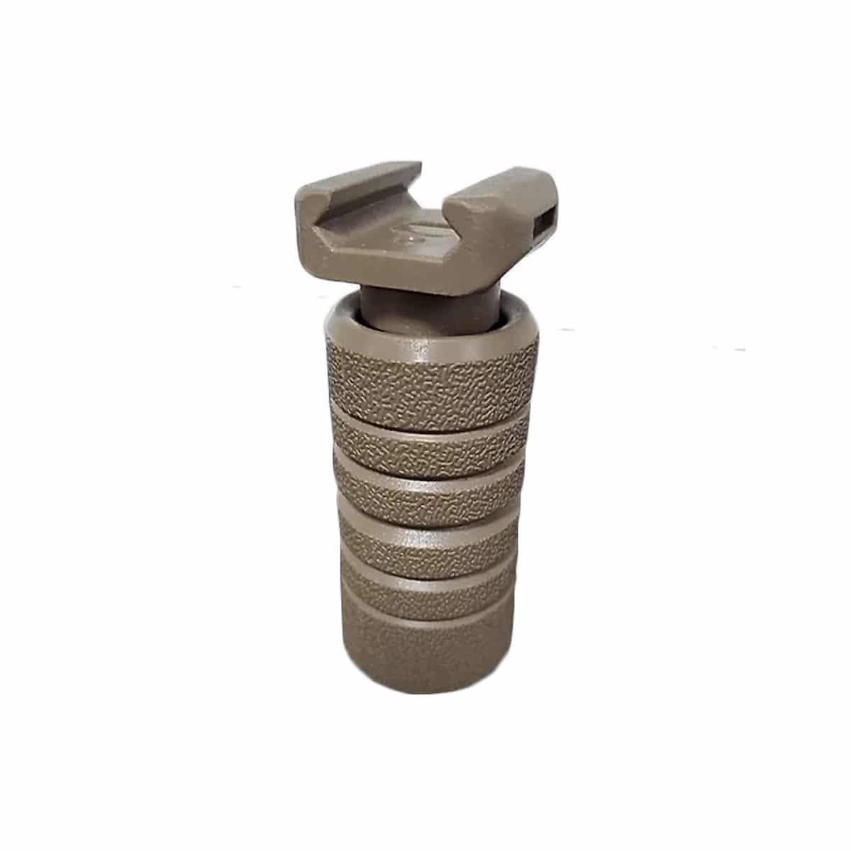 Unknown Discontinued: Olive Arrow Adjustable Vertical Foregrip - FDE (Color: FDE)
