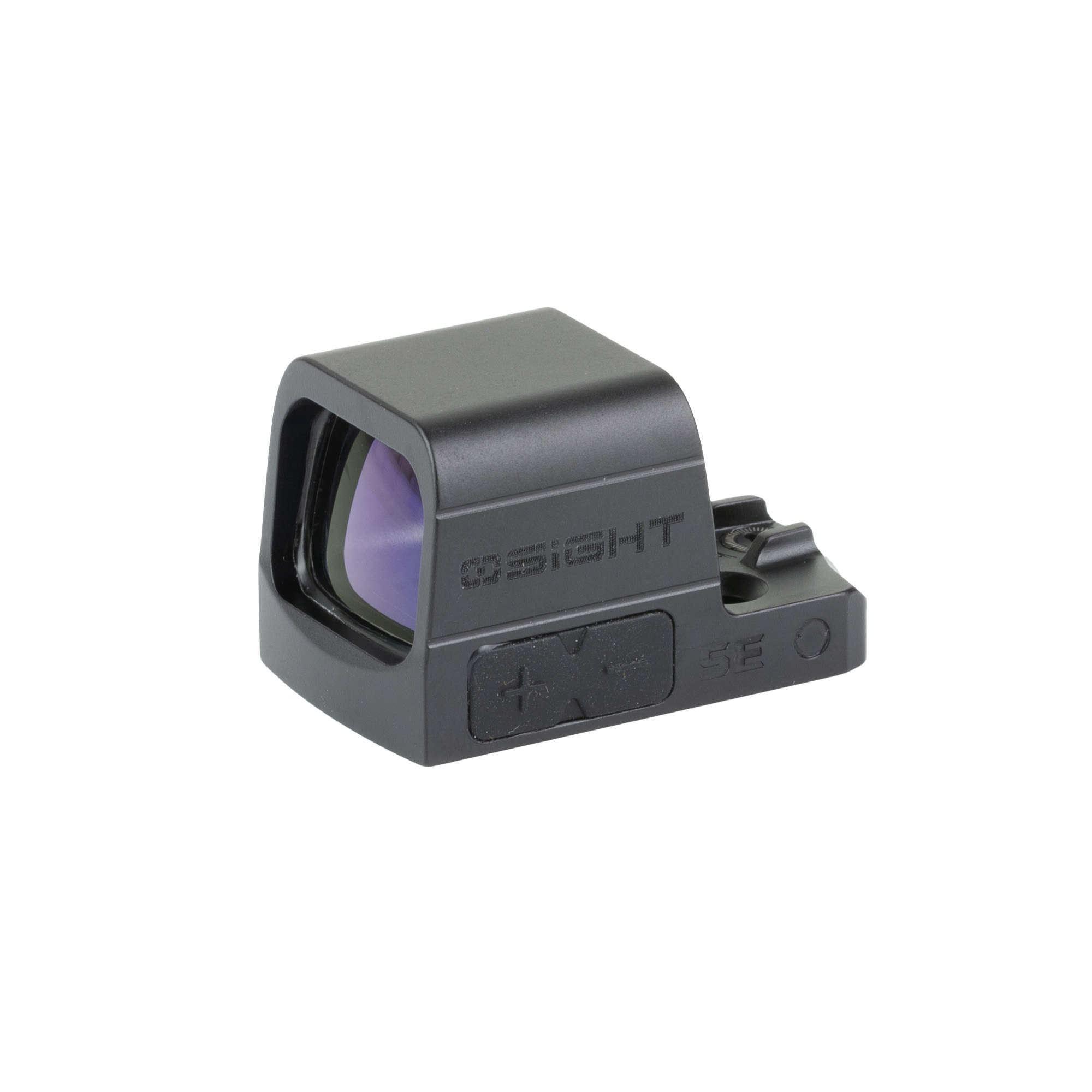 Osight SE Enclosed Green Dot Sight - RMSc Footprint - Dot Only - Side Battery