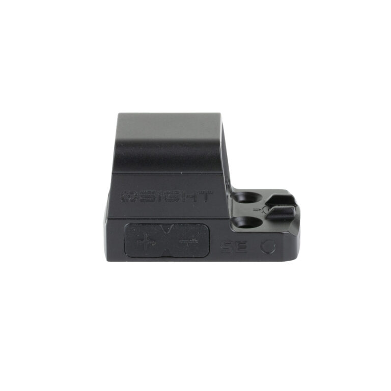 Osight SE Enclosed Green Dot Sight - RMSc Footprint - Dot Only - Side Battery
