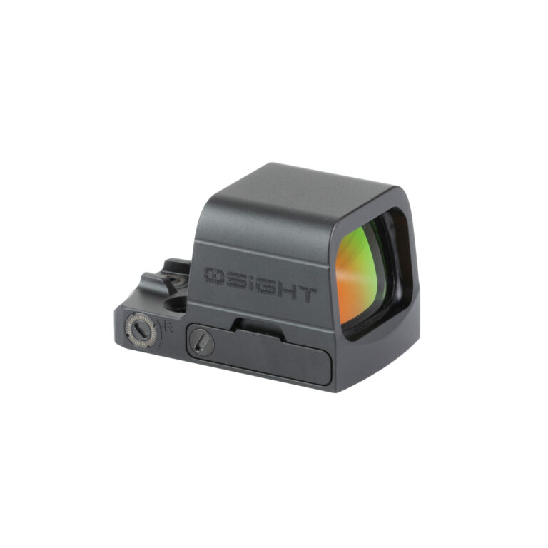 Osight SE Enclosed Red Dot Sight - RMSc Footprint - Multi-Reticle - 2 MOA Dot & 32 MOA Circle - Side Battery