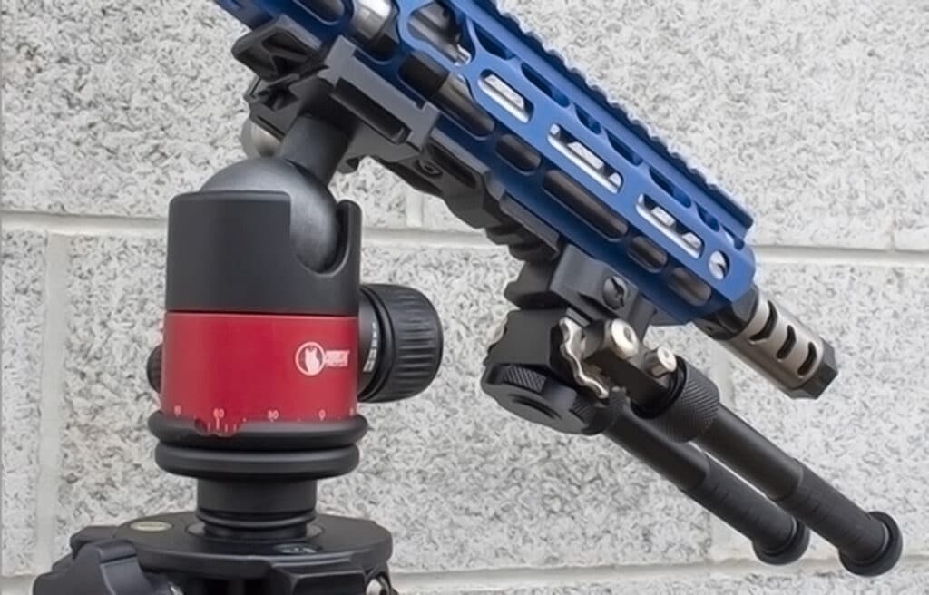 Odin Works M-Lok to Arca 3-Way Bipod Rail Mount