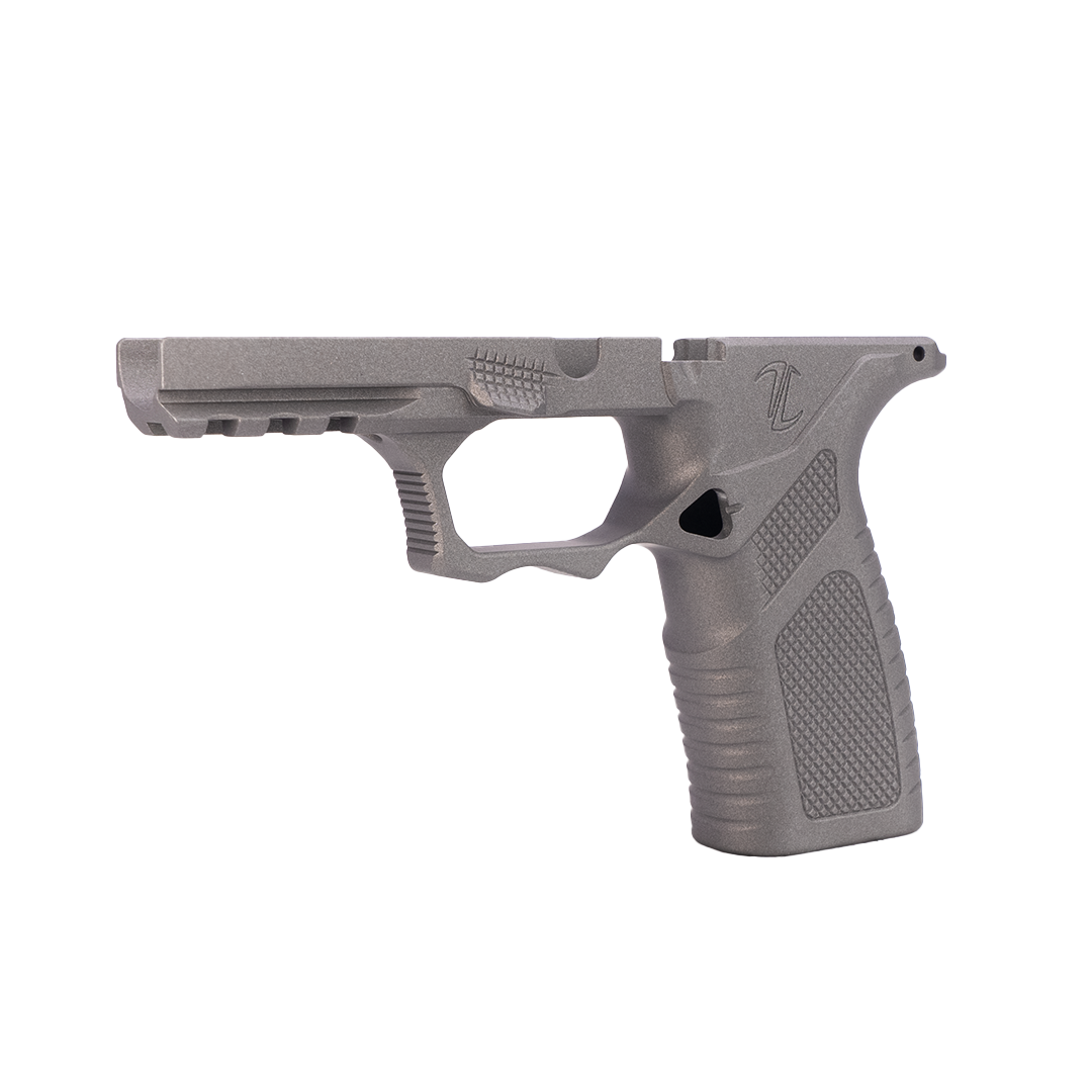 Unknown Timber Creek Outdoors Pro Grip Module for SIG P365 XMACRO - (DISCONTINUED) - Tungsten (Color: Tungsten)