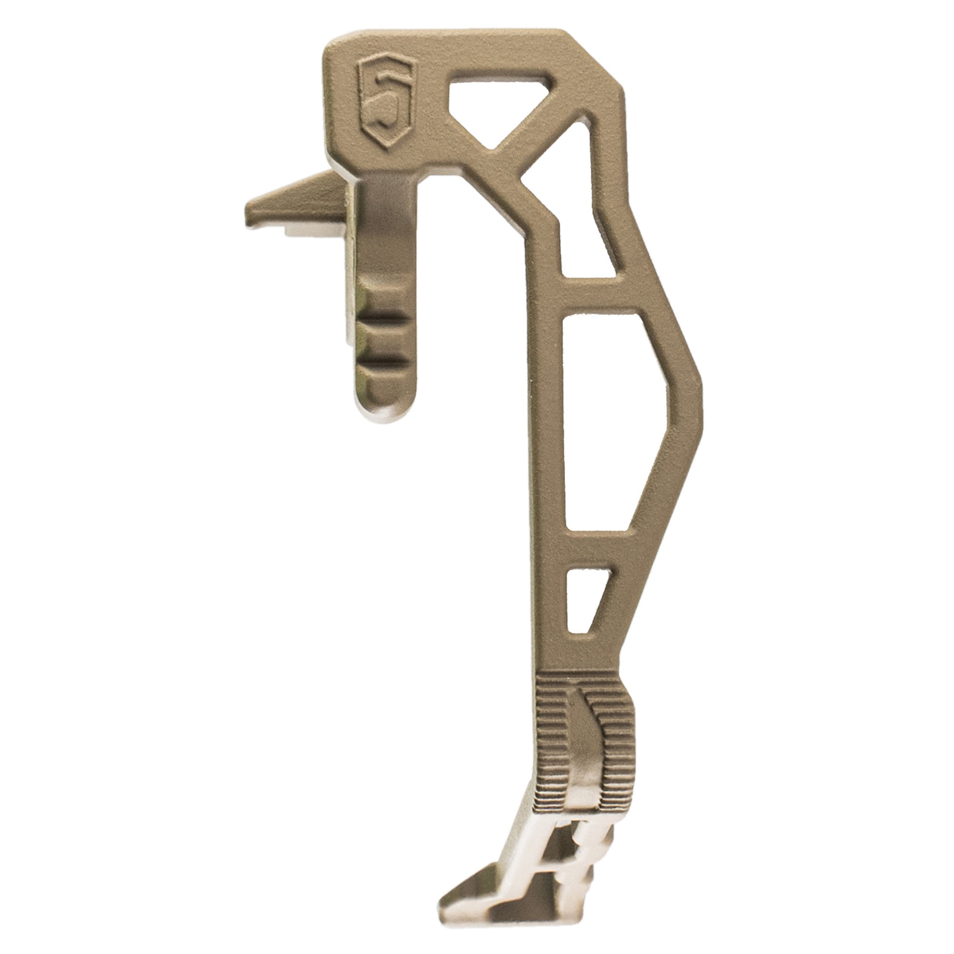 Unknown Phase 5 Weapon Systems AR-15 Extended Bolt Release V3 - Flat Dark Earth (Color: Flat Dark Earth)