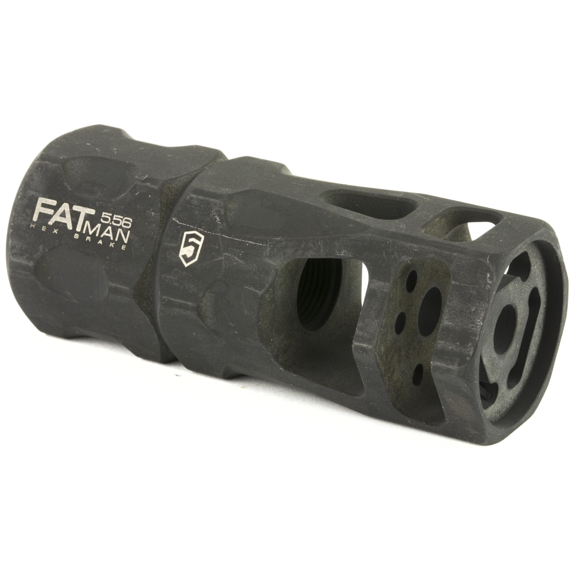 希少 Bahmann Nadel Faden Fantasie 06-9135 Phase 5 Weapon Systems FATman Hex Brake 5.56 for AR-15