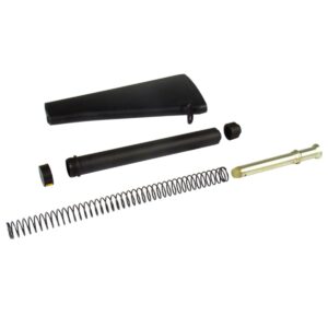 UTG A2 Fixed AR-15 Rifle Stock Assembly - All Parts Included - Buffer, Tube, Springs, & More