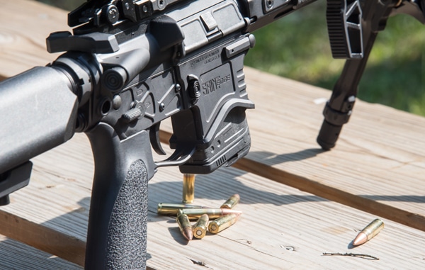 Short AR-15 magazine for hunting and state compliance