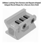 UTG RDM20 Absolute Cowitness Riser Mount for Fastfire Pattern Red Dot Sights