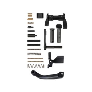 Rise Armament Premium AR-15 Lower Parts Kit - No Grip - Black
