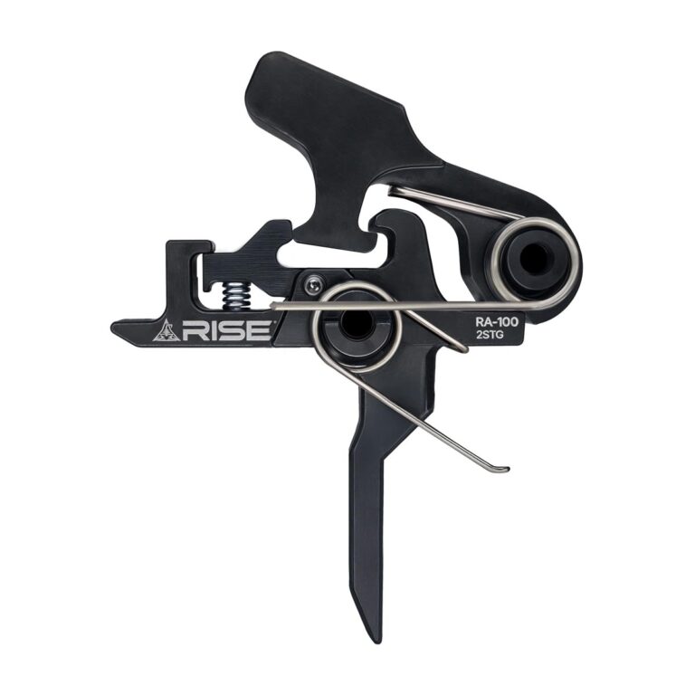 Rise Armament 4.5 Pound Two-Stage Trigger - Includes Mil-Spec Trigger and Hammer Pins - Flat or Curved