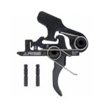 Rise Armament 4.5 Pound Two-Stage Trigger - Includes Mil-Spec Trigger and Hammer Pins - Flat or Curved