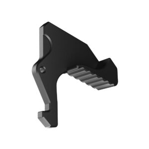 Rise Armament Extended Charging Handle Latch - Fits AR-15/AR-9/AR-10 Charging Handles - Anodized Black