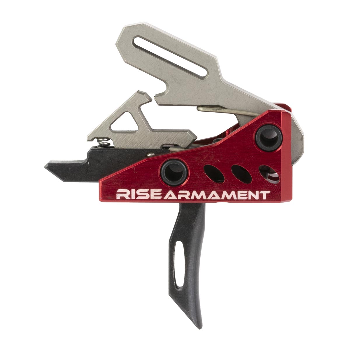Rise Armament Advanced Performance 3.5 Pound Single Stage Drop-In Trigger - Hybrid Trigger Blade - 3 Colors