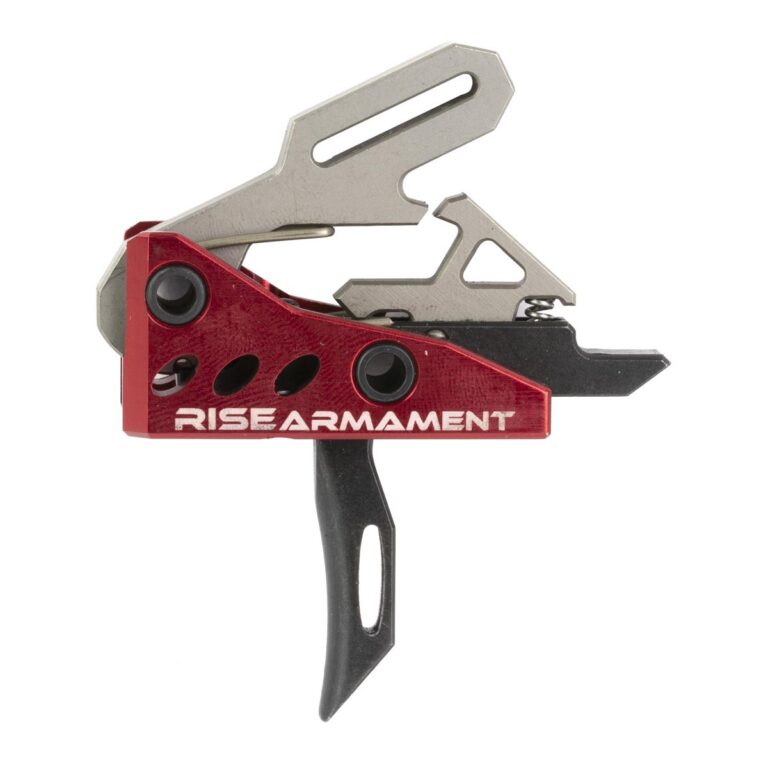 Rise Armament Advanced Performance 3.5 Pound Single Stage Drop-In Trigger - Hybrid Trigger Blade - 3 Colors