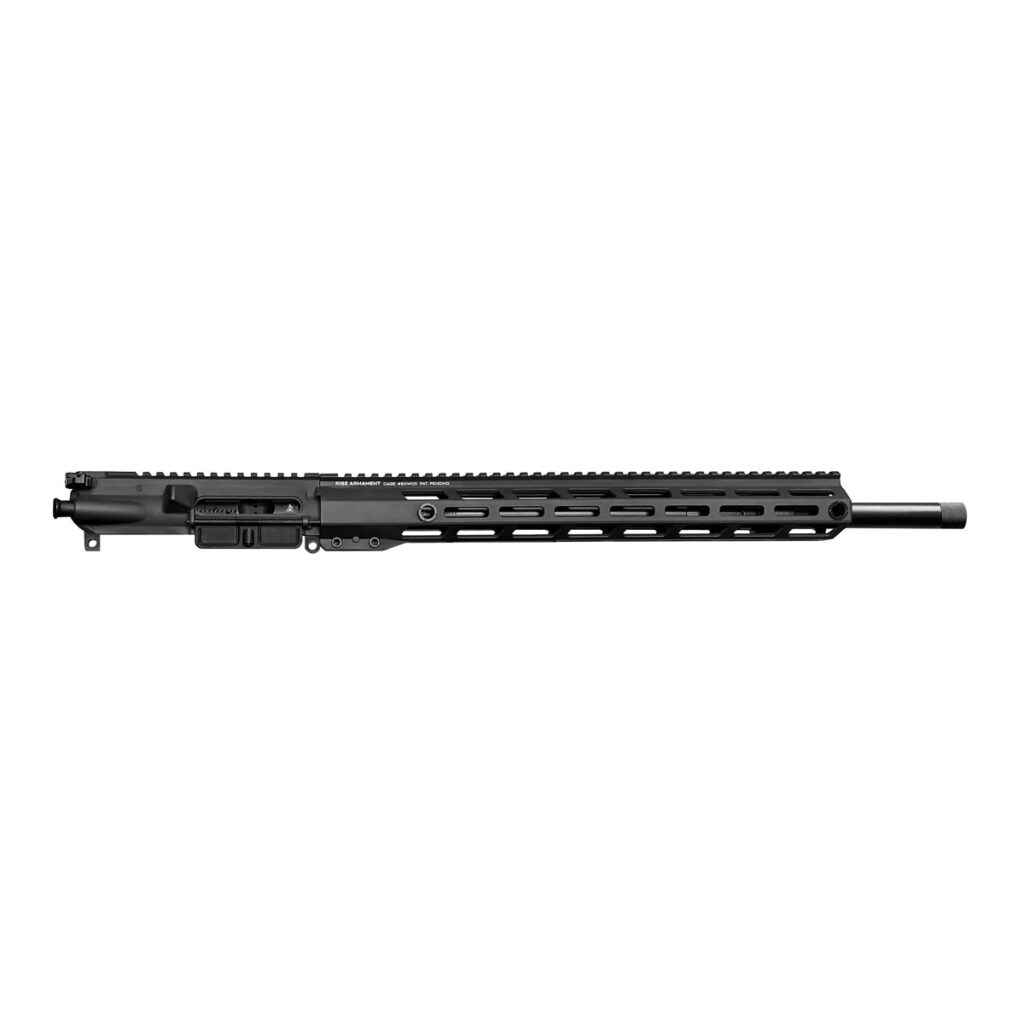 Rise Armament 18" Assembled AR-15 Upper - 6MM ARC - 18" Stainless Steel Barrel - Rifle-Length - 15.25" Handguard - BCG & Ambi CH - Black