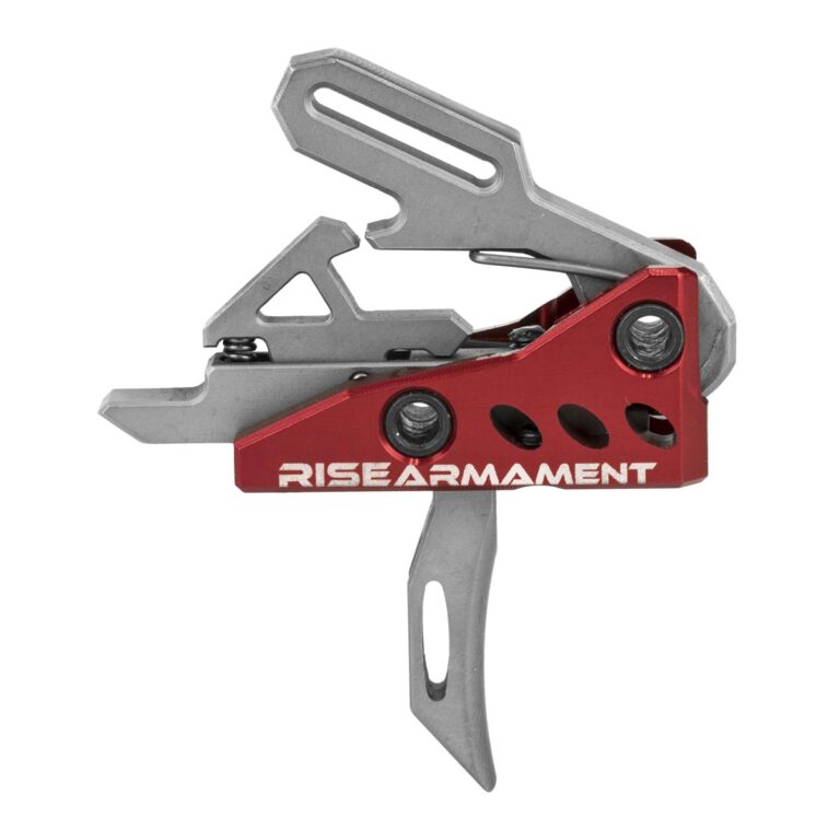 Rise Armament Advanced Performance 3.5 Pound Single Stage Drop-In Trigger - Hybrid Trigger Blade - 3 Colors