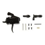 Rise Armament RAVE 140 3.5 Pound Single Stage Drop-In Trigger Kit - Includes Anti-Walk Pins & 69-Degree Selector - Flat or Curved