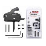 Rise Armament RAVE 140 3.5 Pound Single Stage Drop-In Trigger - Includes Anti-Walk Pins & Lower Parts Kit - No Grip - No Trigger Guard - Flat or Curved