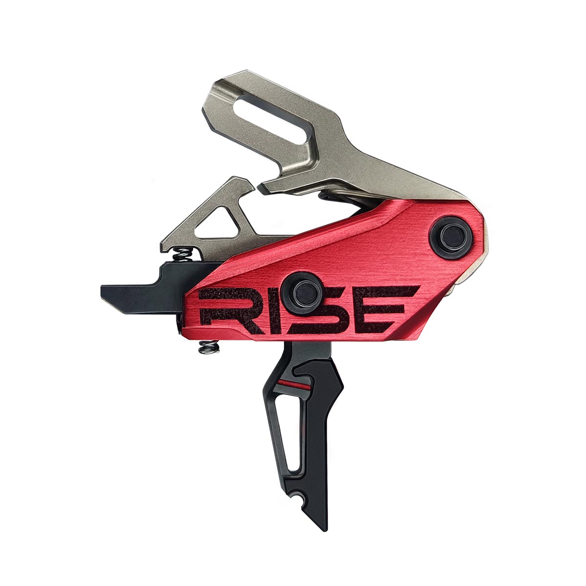 Rise Armament Rev 535 3.5lb Single-Stage AR-15 Trigger w/ Slide-and-Snap Anti-Walk Pins - 3 Colors