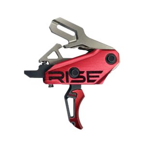 Rise Armament Rev 535 3.5lb Single-Stage AR-15 Trigger w/ Slide-and-Snap Anti-Walk Pins - 3 Colors