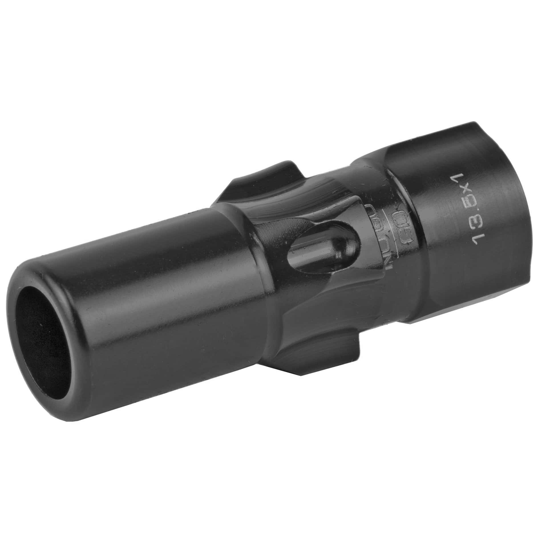 Unknown Rugged Suppressors 3 Lug Adapter Muzzle Device - Multiple Threads - 9mm - 13.5-1 LH for 9MM Caliber (Threads: 13.5-1 LH for 9MM Caliber)