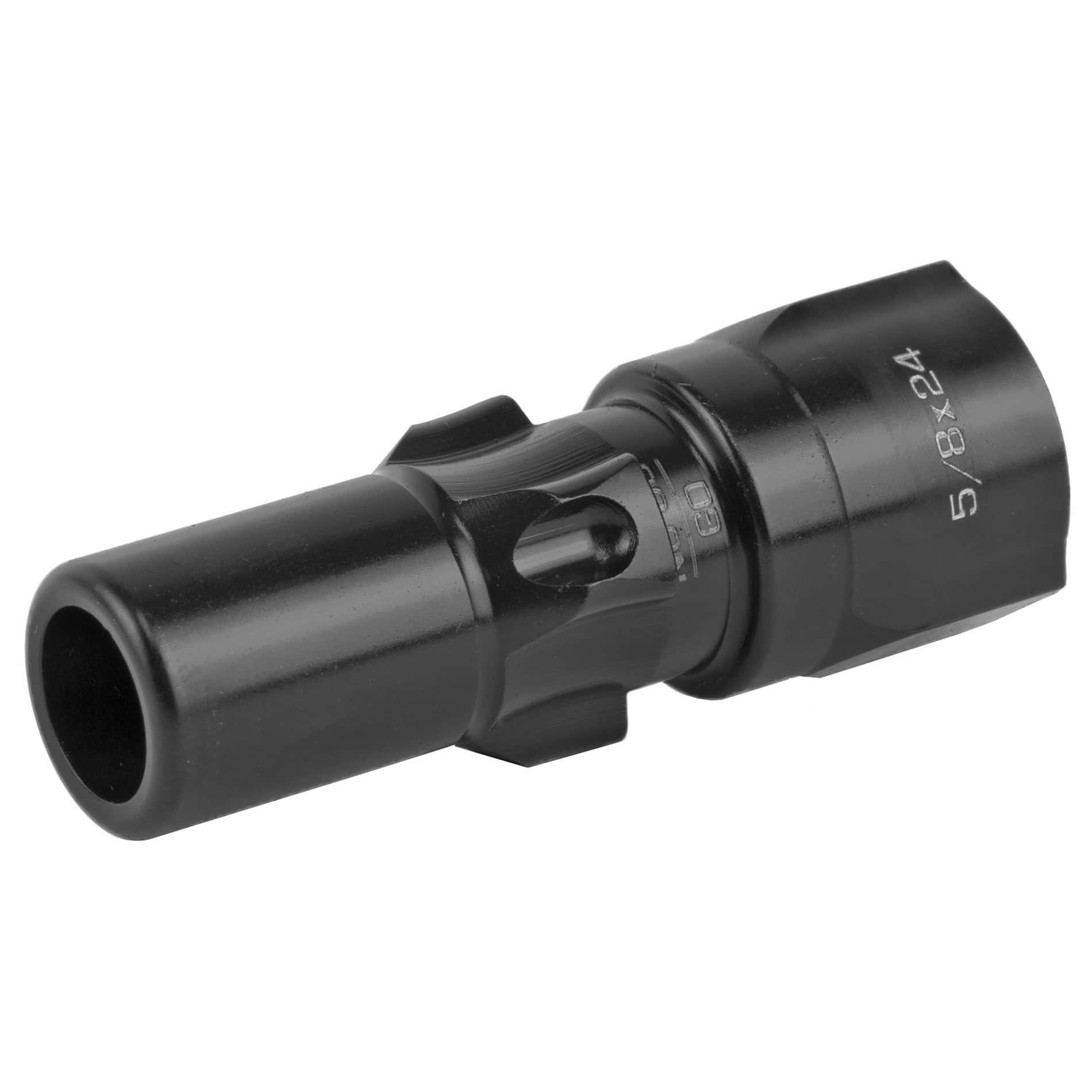 Unknown Rugged Suppressors 3 Lug Adapter Muzzle Device - Multiple Threads - 9mm - 5/8-24 for 9MM Caliber (Threads: 5/8-24 for 9MM Caliber)