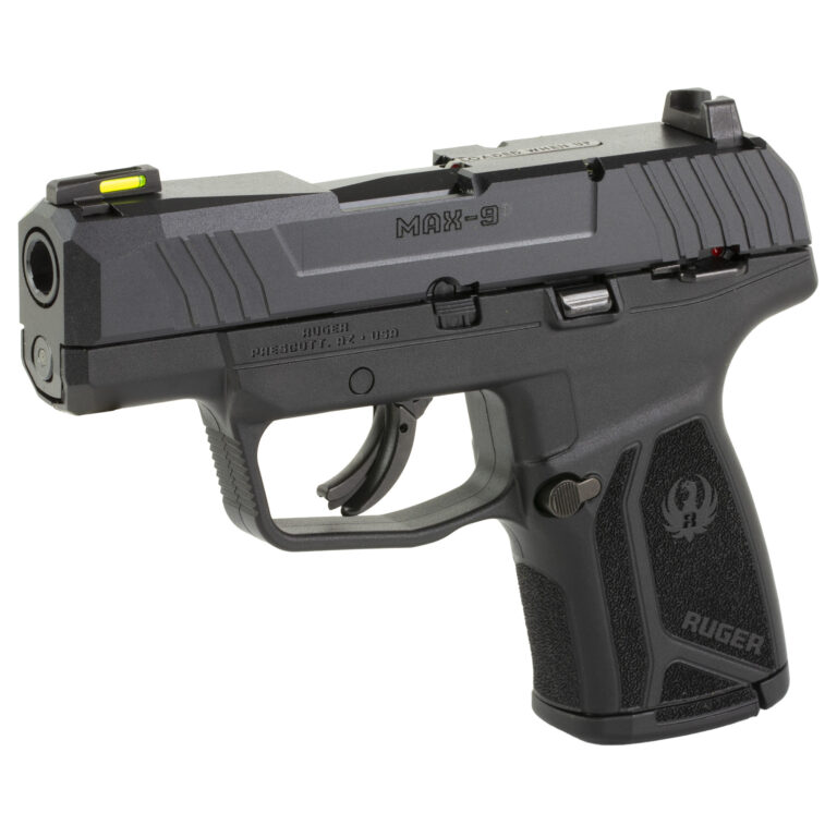 Ruger MAX-9 3.2″ 9mm Sub-Compact Pistol - 10 Rounds - CA Compliant