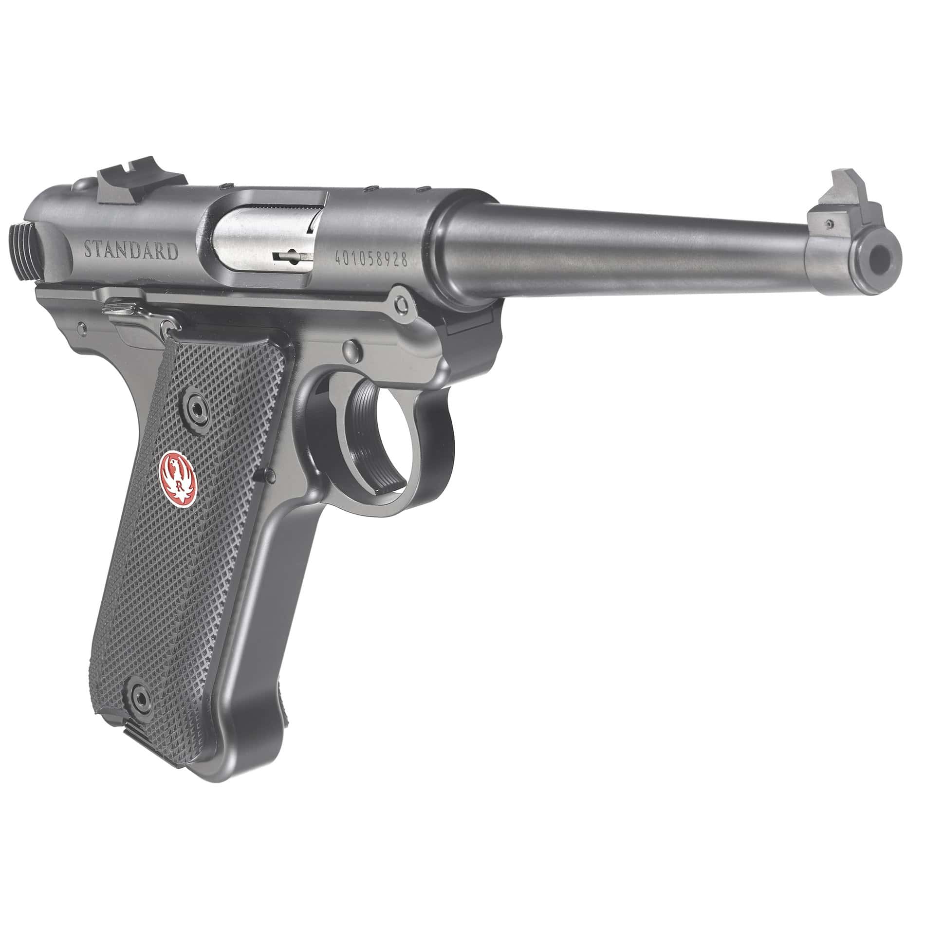 Unknown Ruger MKIV Standard 22LR Pistol - 10 Rounds - Multiple Barrel Lengths - 6 Inches (Barrel Length: 6 Inches)