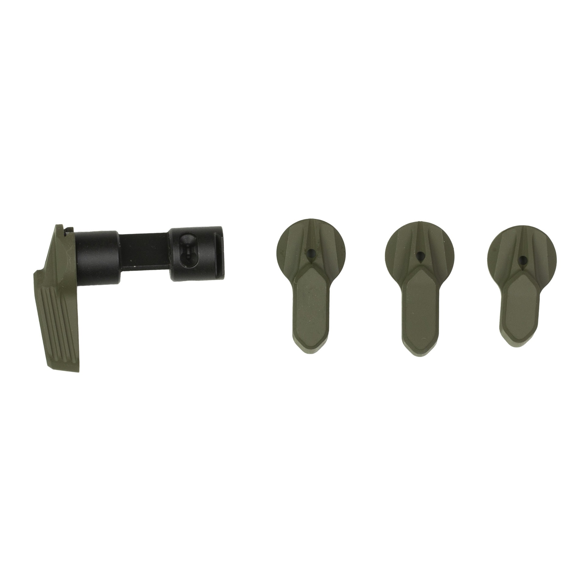 Unknown Radian Weapons Talon Ambidextrous AR-15 Safety Selector 4 Lever Kit - OD Green (Color: OD Green)