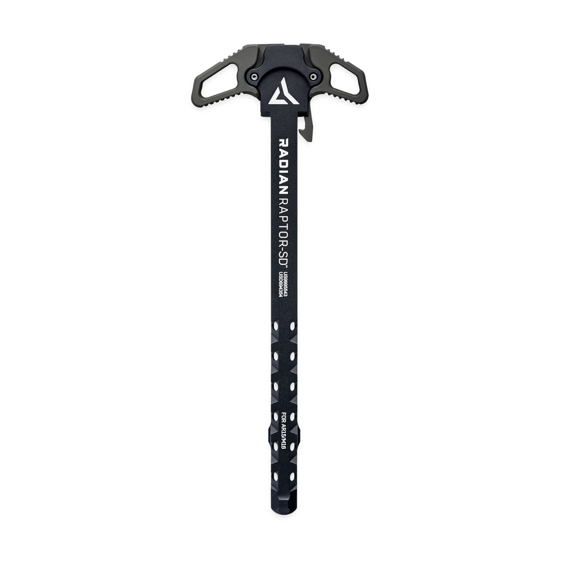 Unknown Radian Raptor SD Ambidextrous AR-15 Charging Handle - Tungsten (Color: Tungsten)