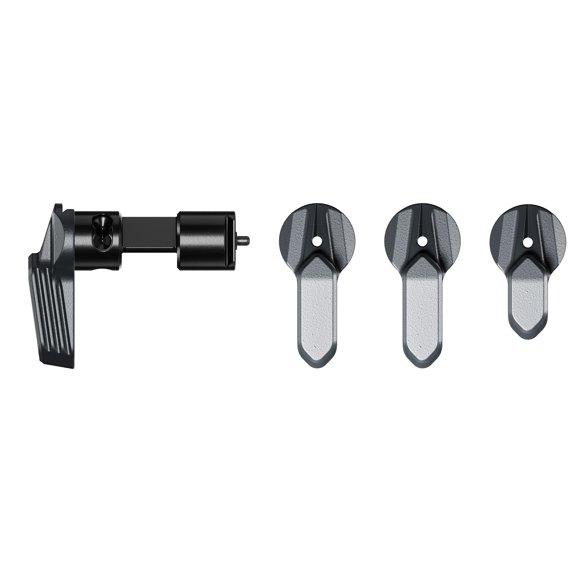 Unknown Radian Weapons Talon Ambidextrous AR-15 Safety Selector 4 Lever Kit - Gray (Color: Gray)