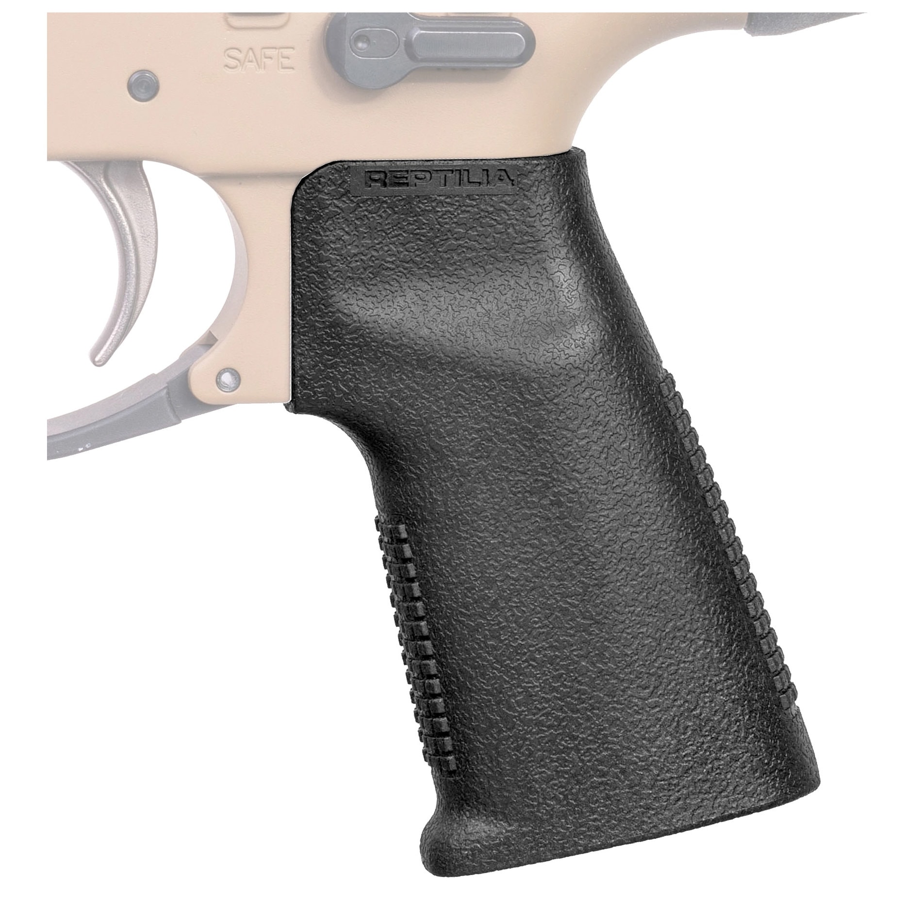 Unknown Reptilia CQB/CQG-NB AR-15 Pistol Grip - Black (Color: Black)