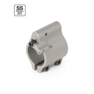 Open Box Return - Superlative Arms Clamp On Adjustable AR Gas Block - Stainless, 750-gas-block