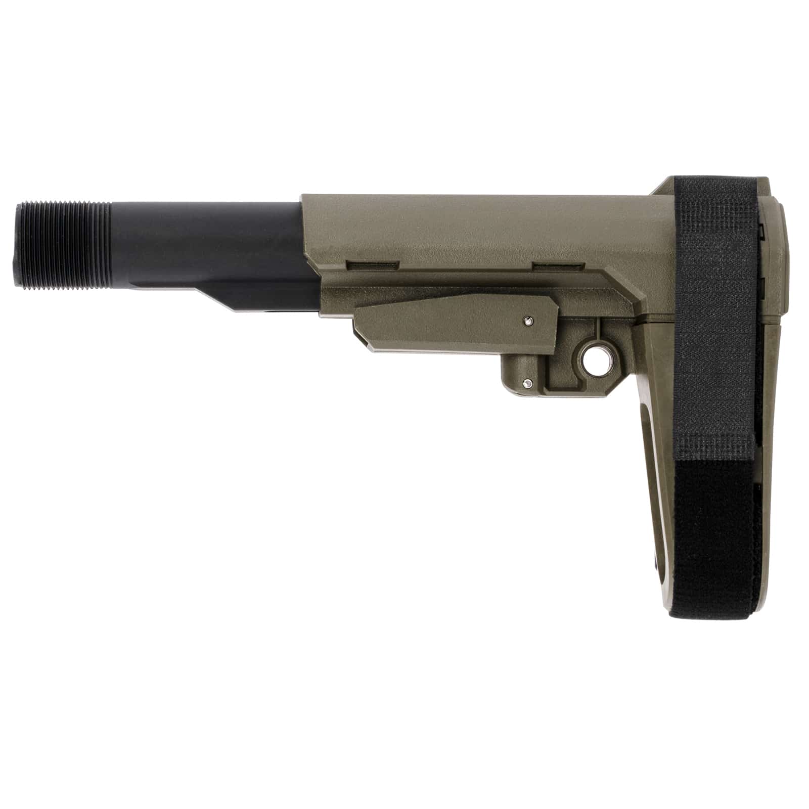 Unknown SB Tactical SBA3 AR-15 Pistol Brace with Mil-Spec Buffer Tube - OD Green (Color: OD Green)