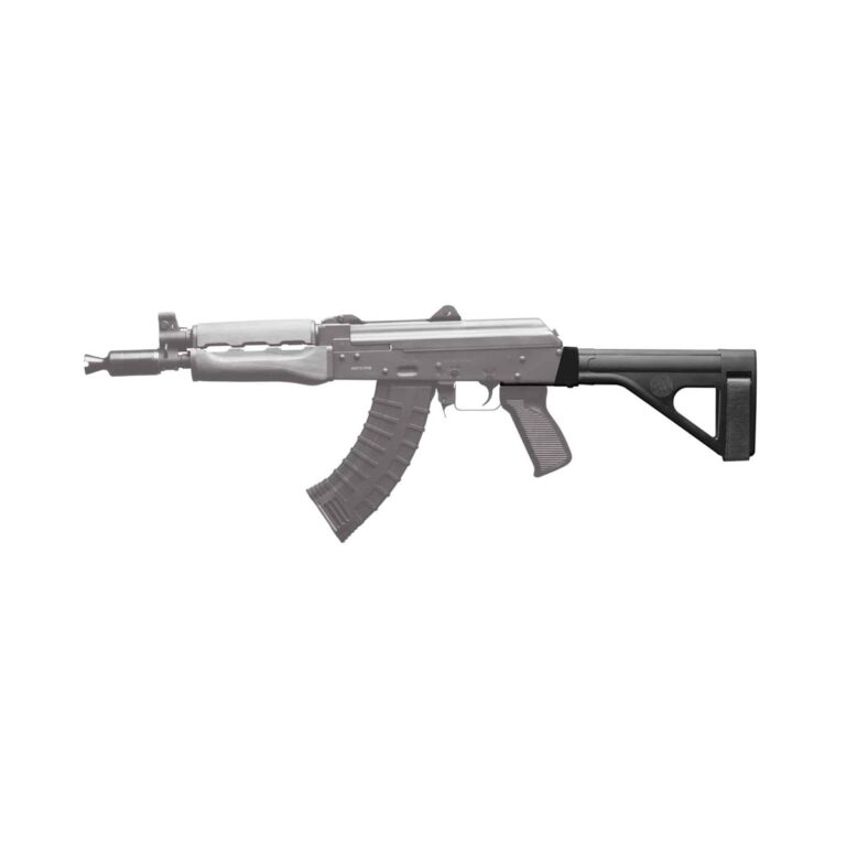 SB Tactical SOB47 Pistol Stabilizing Brace w/ Nylon Strap - Fits AK Pistols - Includes AK Adapter