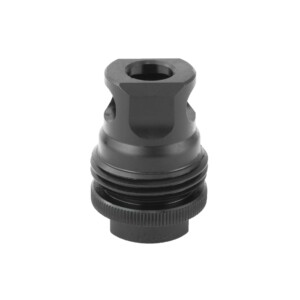 SilencerCo, Single Port ASR Muzzle Brake, 1/2 x 28 RH, Fits ASR Mounts, 9MM