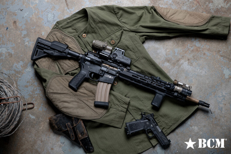 BCM Mod 3 AR-15 Stock with Cheek Riser