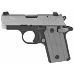 Sig Sauer P238 2.7″ .380 ACP Compact Pistol - 6 Rounds - Night Sights - CA Compliant