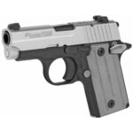 Sig Sauer P238 2.7″ .380 ACP Compact Pistol - 6 Rounds - Night Sights - CA Compliant