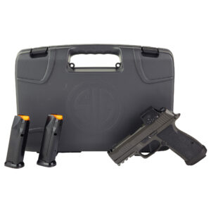 Sig Sauer P365-AXG LEGION 3.1" 9mm Pistol with ROMEO-X SIG-LOC Compact - 17 Rounds - 3 Magazines