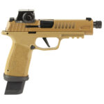 Sig Sauer P365-FUSE TACOPS 4.9" 9mm Pistol with ROMEO-X SIG-LOC Compact - Threaded Barrel - 21 Rounds - 4 Magazines