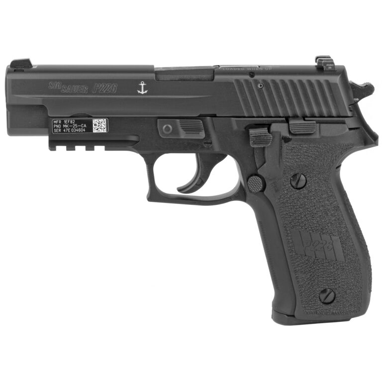 Sig Sauer P226 MK25 4.4″ 9mm Full Size Pistol - 10 Rounds - Night Sights - CA Compliant