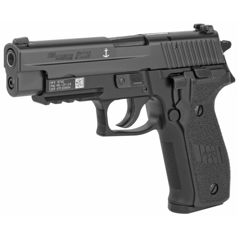 Sig Sauer P226 MK25 4.4″ 9mm Full Size Pistol - 10 Rounds - Night Sights - CA Compliant