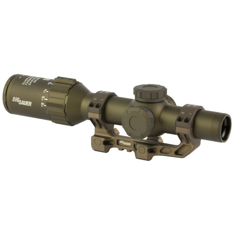 Sig Sauer TANGO6T 1-6X24 FDE First Focal Plane Scope with Mount - DWLR6 DVO