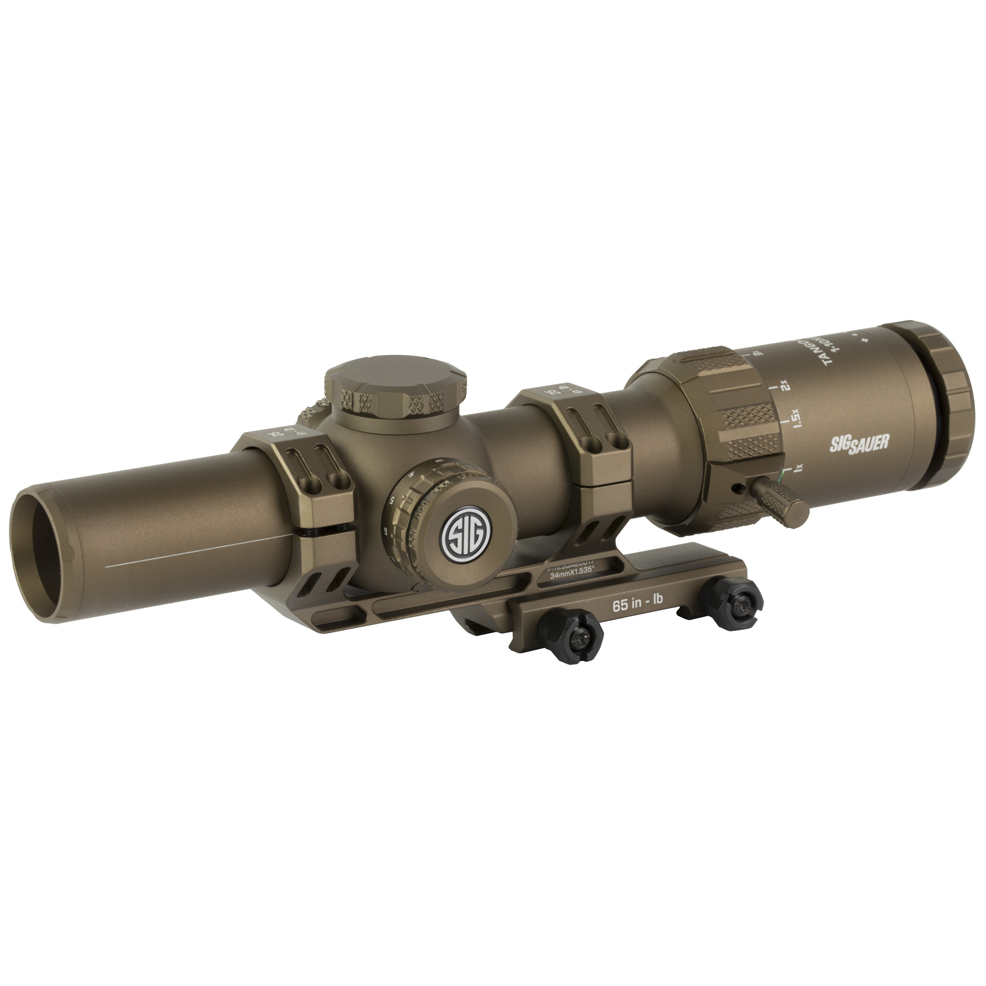 Sig Sauer TANGO MSR 1-10X Second Focal Plane Scope with Mount
