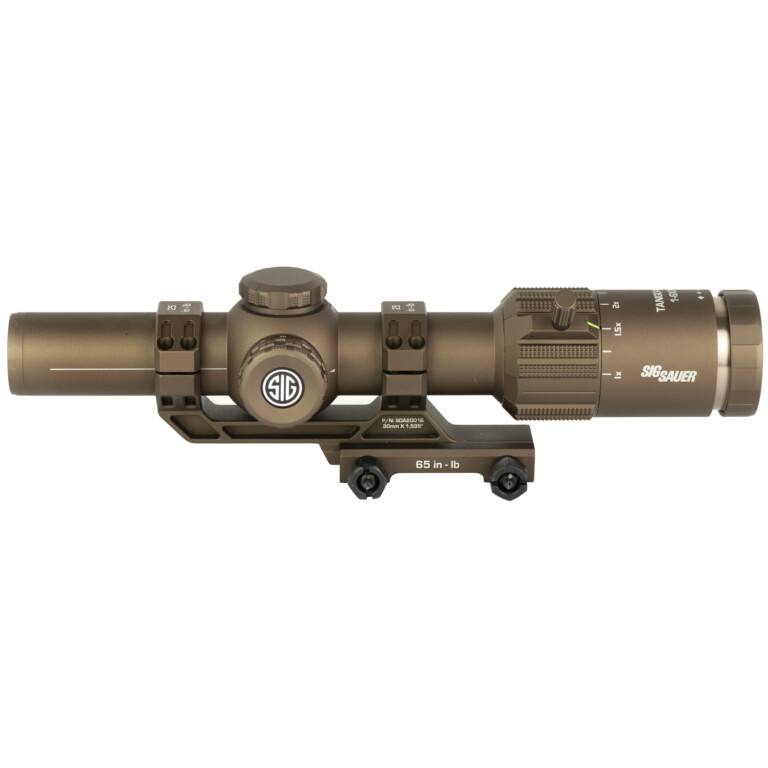 Sig Sauer TANGO MSR 1-6X Second Focal Plane Scope with Mount