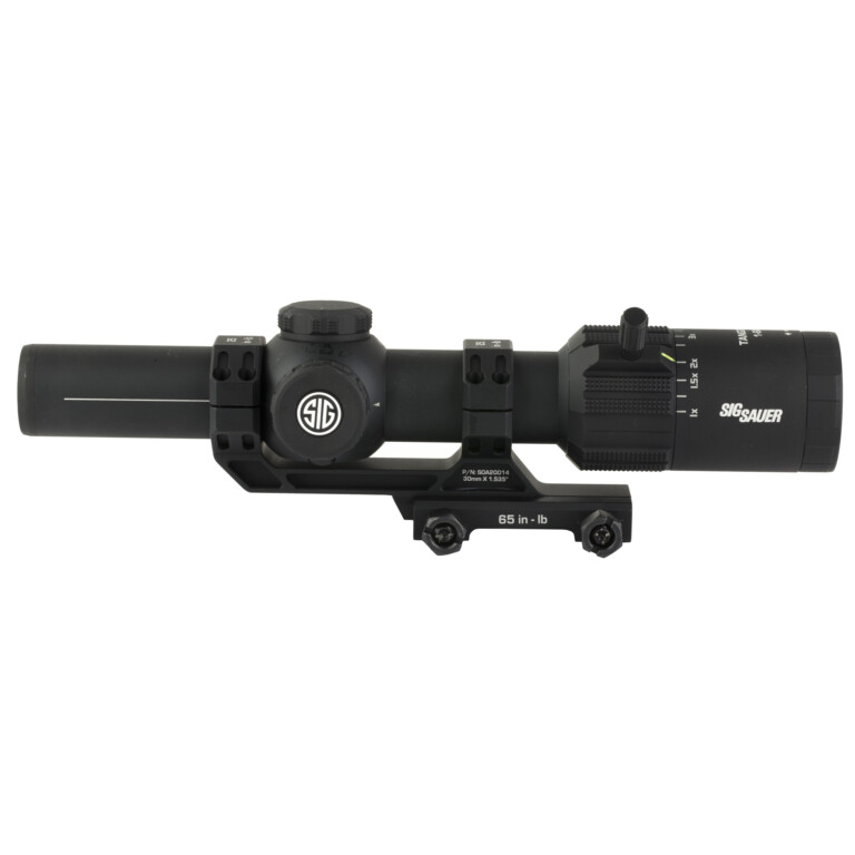 Sig Sauer TANGO MSR 1-8X Second Focal Plane Scope with Mount