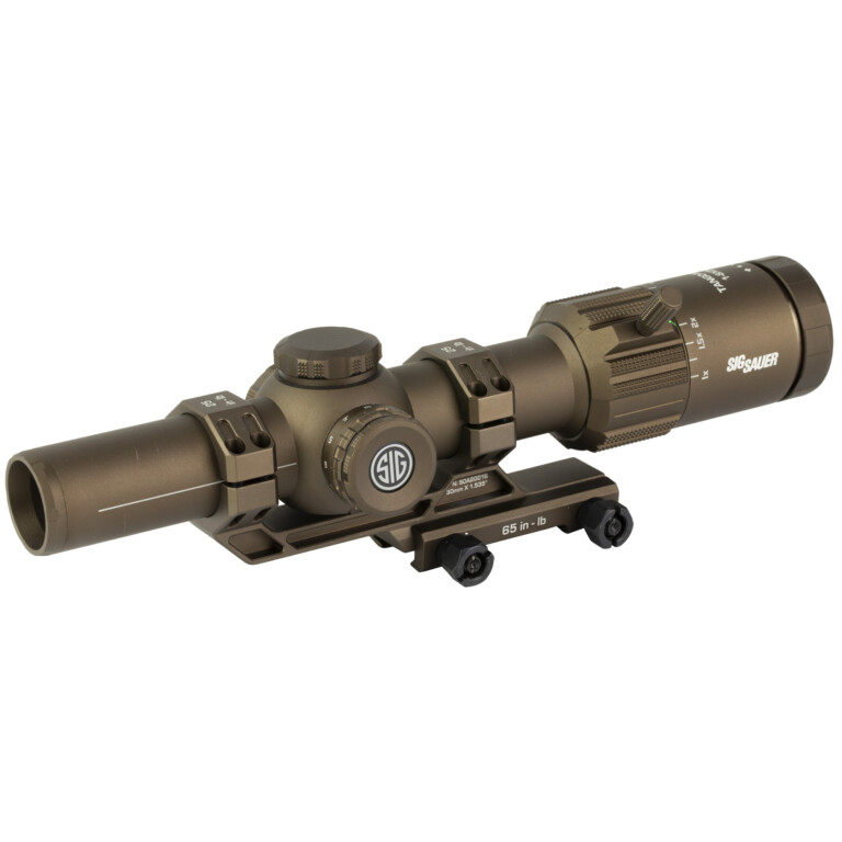 Sig Sauer TANGO MSR 1-8X Second Focal Plane Scope with Mount